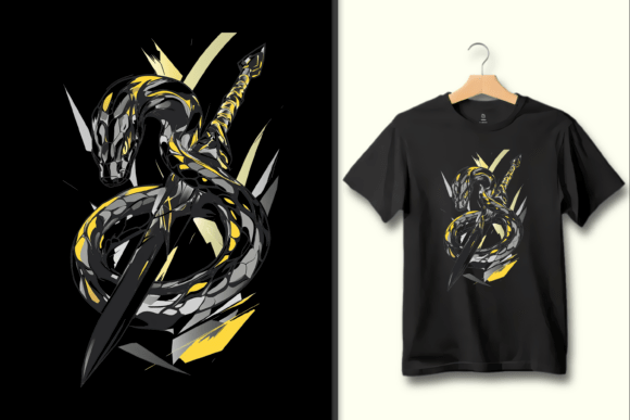 Download Snake &amp; Sword Artistic Tattoo Design Art - Design Collection