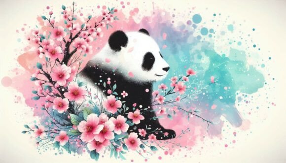 Download Sakura Dream Panda - Panda Collection