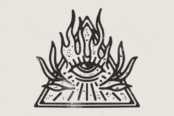 Download Boho Hippie All Seeing Eye Tattoo Design - Design Collection