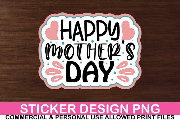 Download Happy Mother's Day Sticker Design - Design Collection