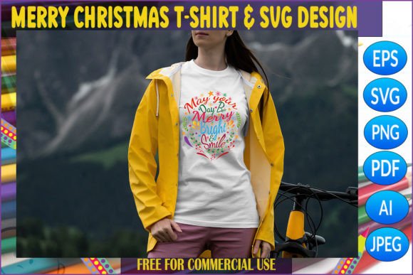 Download MERRY CHRISTMAS T-SHIRT DESIGN &amp; SVG - Design Collection