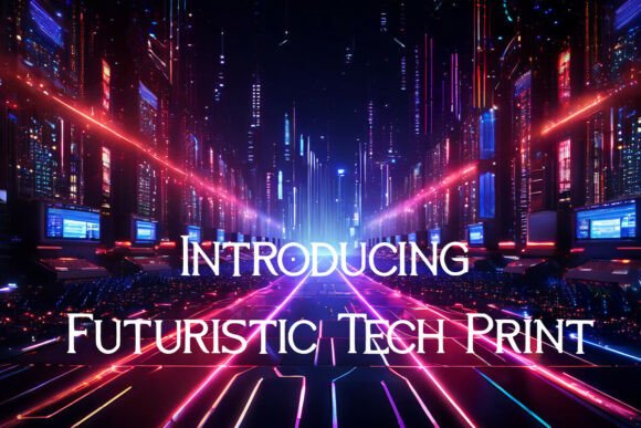 Download Futuristic Tech Print - Print Collection