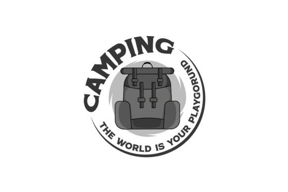 Download Vintage Backpack Logo Icon Vector Design - Design Collection