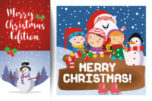 Download Christmas Winter Illustration Design Vector - Premium Bundle