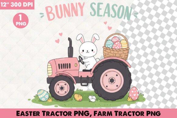 Download Easter Tractor PNG, Farm Tractor Png - Farm Collection