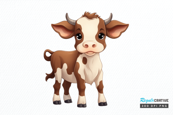 Download Watercolor Baby Farm Animal Clipart Png - Farm Collection