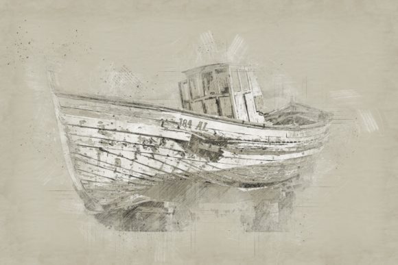 Download Old Ship Sketches Printables Pack 09 - Print Collection